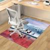 1pc,FROZEN II Movie Poster Rug - Elsa Anna Olaf Kristoff Sven Decorative Area Rug for Living Room Bedroom Office Outdoor GiftH189