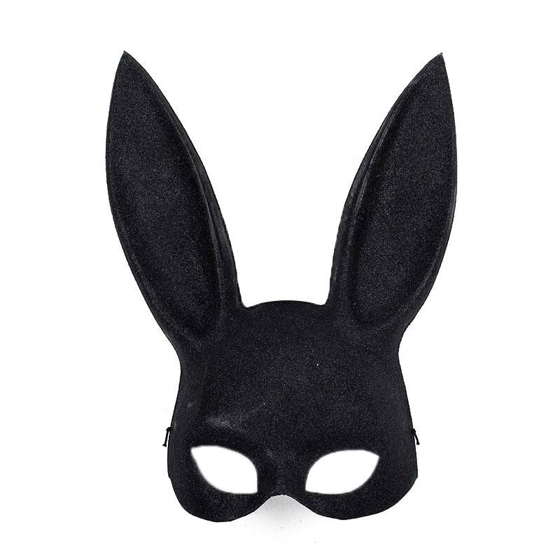 Fshion Kanin Maskerade Maske Sexet Kanin Lang Ører Karneval Halloween Fest Rekvisit Tilbehør