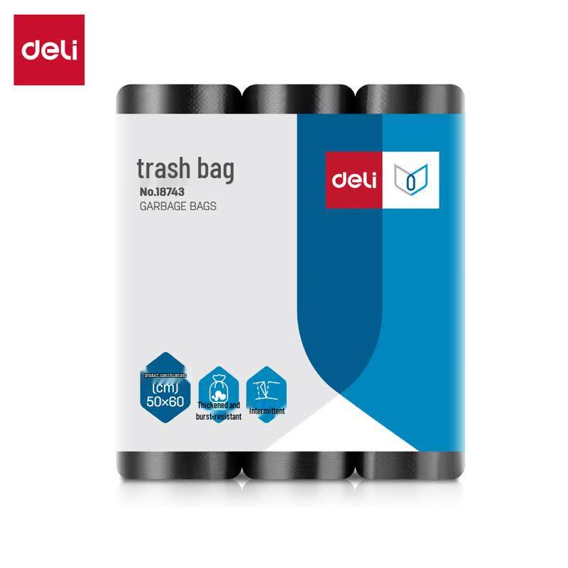 Deli 18743 Thickened Large Capacity Trash Bags