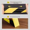 KAFFWELL Yellow Black Safety Warning Tape