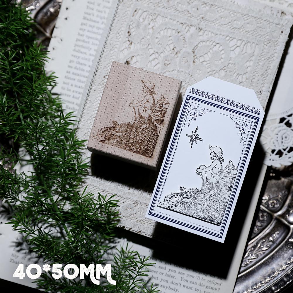 Vintage Diy Scrapbooking Stamp, Elf Realm, Salt Style, Versatile DIY, Light Retro, European and American Style