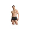 Calvin Klein Striped Jacquard Waistband Smooth Boxer Shorts Men Underwear Black NB1021O001