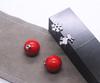 Korean Snowflake Antler Pearl Stud Earrings - Christmas Elk Red Pearl Jewelry Gift