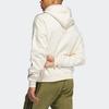 Adidas Originals Trefoil Stripe Solid Hoodie, Men Daily Casual Off-White Hoodie H31285