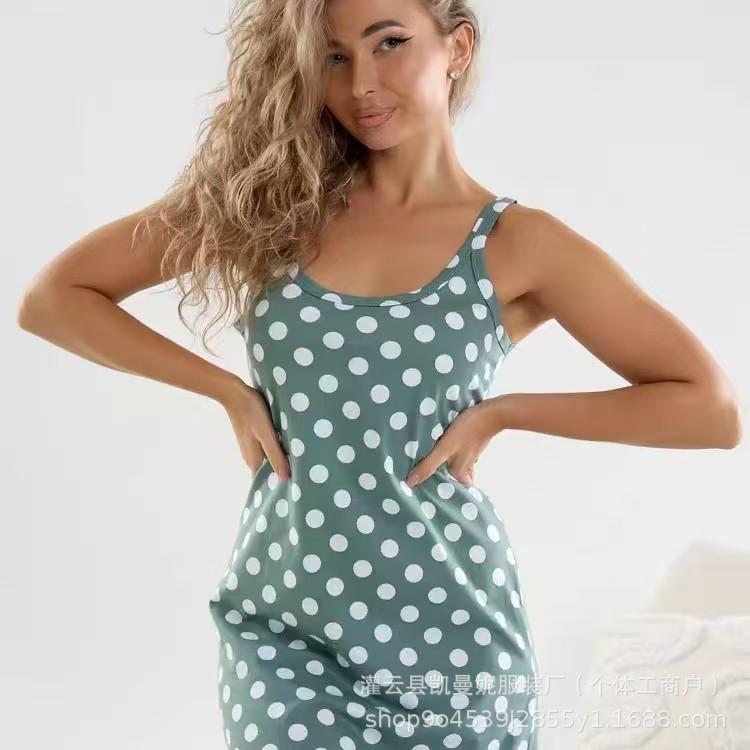 Hot heart print pink leopard print jumpsuit women's sexy home comfort pajamas