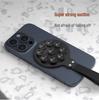 Silicone Suction Magnetic Phone Holder for Bathroom or Glass Walls