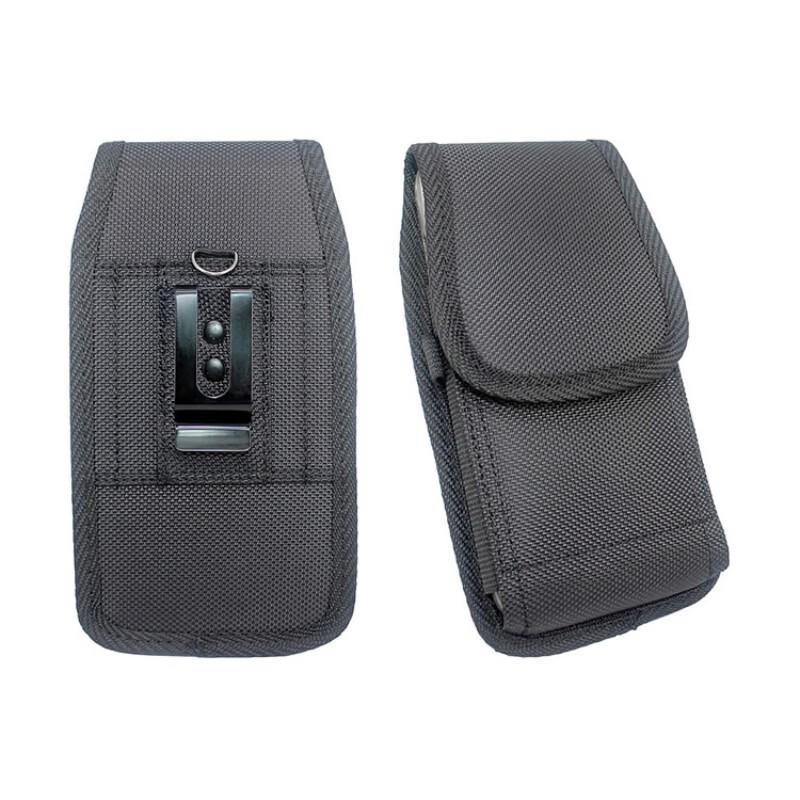 

Vertical Nylon Phone Belt Pouch
