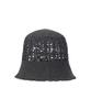 Bajal Va Plate Crochet Bucket Hat Gray