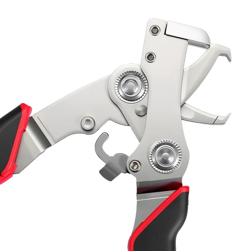 Car Clip Pliers Stainless Steel Automotive Snap Pliers Fastener Remover for Mechanics DIY Garage Workshop Users