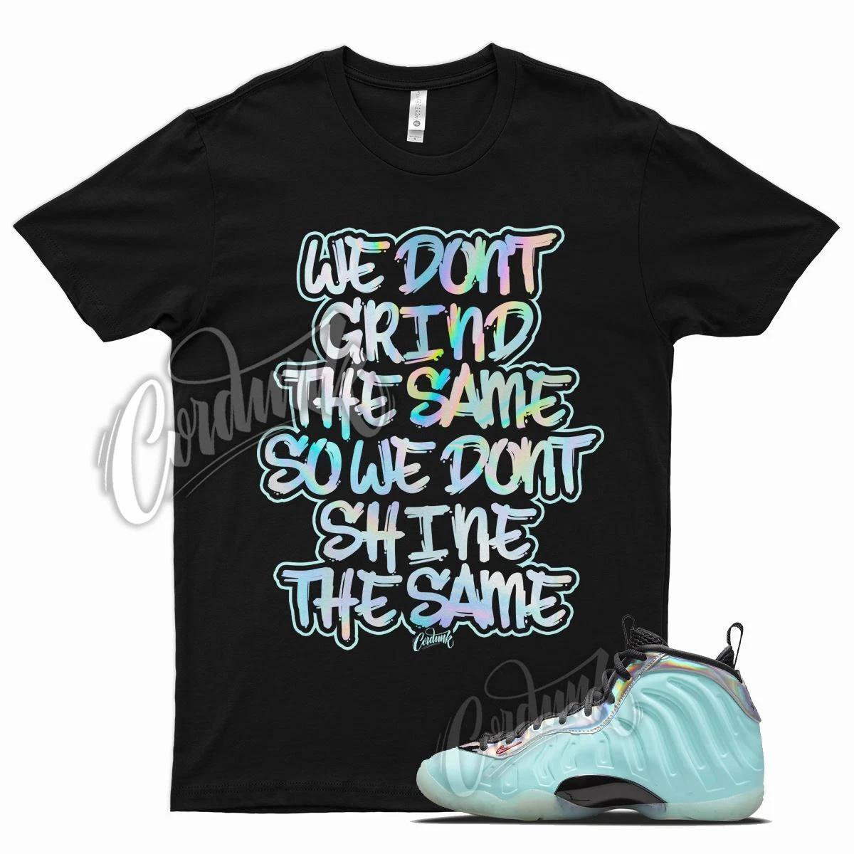 BLK GRIND T Shirt for Mixtape N Little Posite Copa Foamposite Fusion Red XL