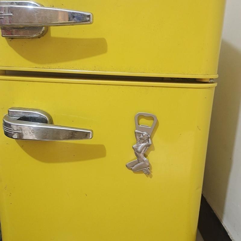 Zinc Alloy Beer Bottle Opener Creative Metal Beauty Women Bottle Opener Personalized Restaurant Bar Beer Bottle Opener