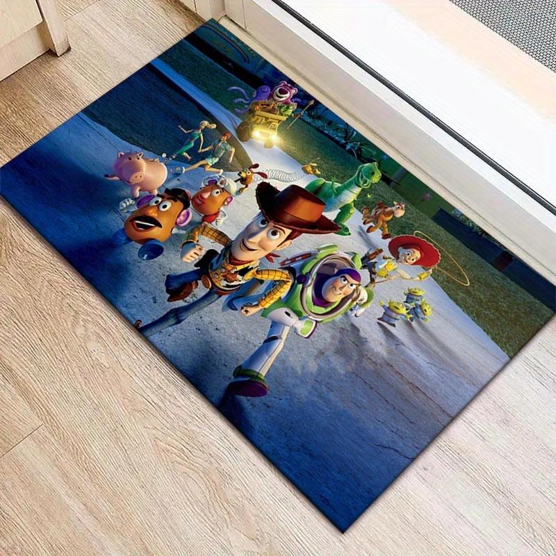 

1pc Toy Story Pattern Area Rug Soft Flannel Floor Mat for Living Room,Office,Bedroom and Carpet,Sofa Coffee Table Floor Mat 60cm by 90cm