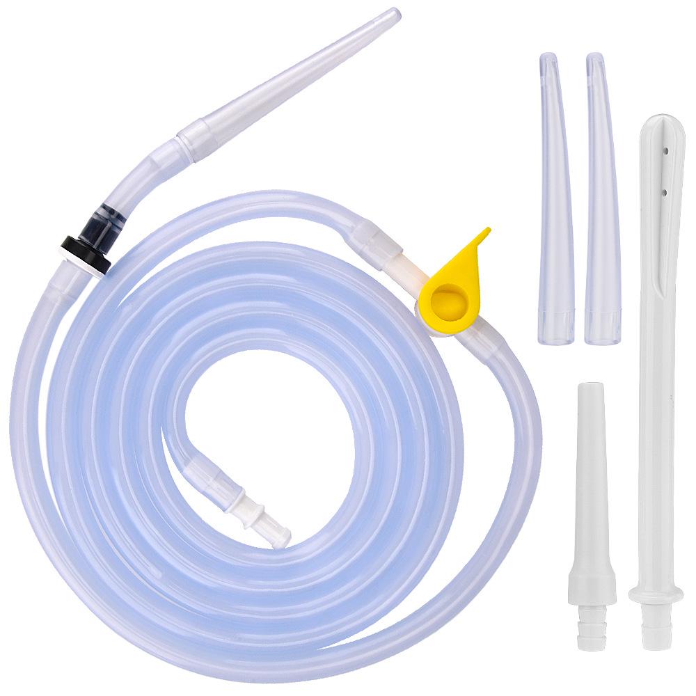 2L Silicone Home Enema Kit with 4 Nozzle Options for Intestinal Cleansing
