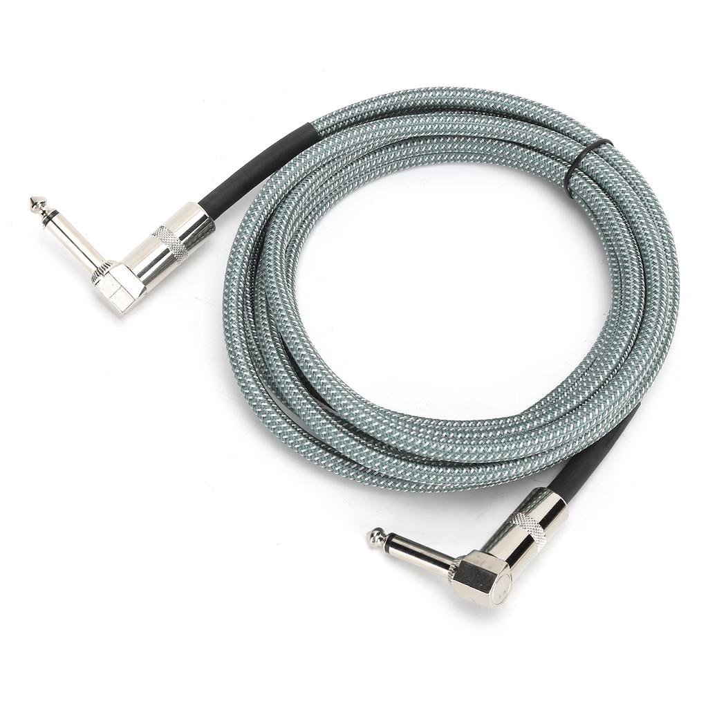 JORINDO Guitar Cable 6.35mm 14in O Connection Wire Electric Musical Instrument Cord 3 M