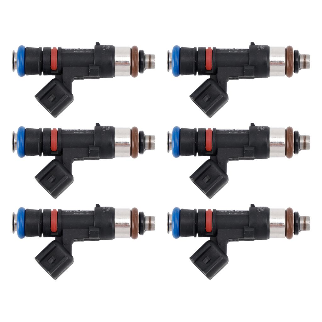 6Pcs Fuel Injector For Saturn Outlook Vue GMC Acadia Enclave 07-08 0280158154