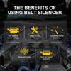Homonth Automotive Engine Belt Silencer Automotive Engine Belt Rattle Eliminator Maintenance Lubricant