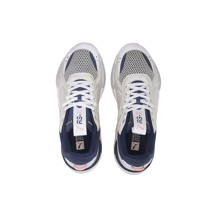 Puma Unisex RS-X Softcase Sneakers White Navy Pink 369819-11