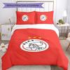 Set de 3 Huse cu Design Ajax FC - Lenjerie de Pat Imprimată HD cu 1 Husă și 2 Fețe de Pernă - Perfect pentru Decorul Casei și al Camerei de Cămin