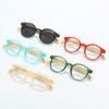 HS3342 TR Slim Blue Women's Corrective Eyeglasses Supply Flexible Reading Glasses Minus 250 Presbyopia Correction