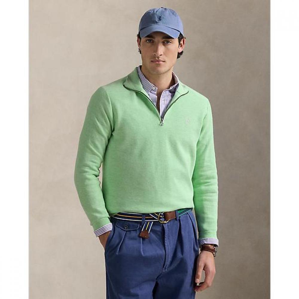 Polo Ralph Lauren Men S meSh Knit Cotton Quarter Zip Sweater mnpoSwe16822236300 S