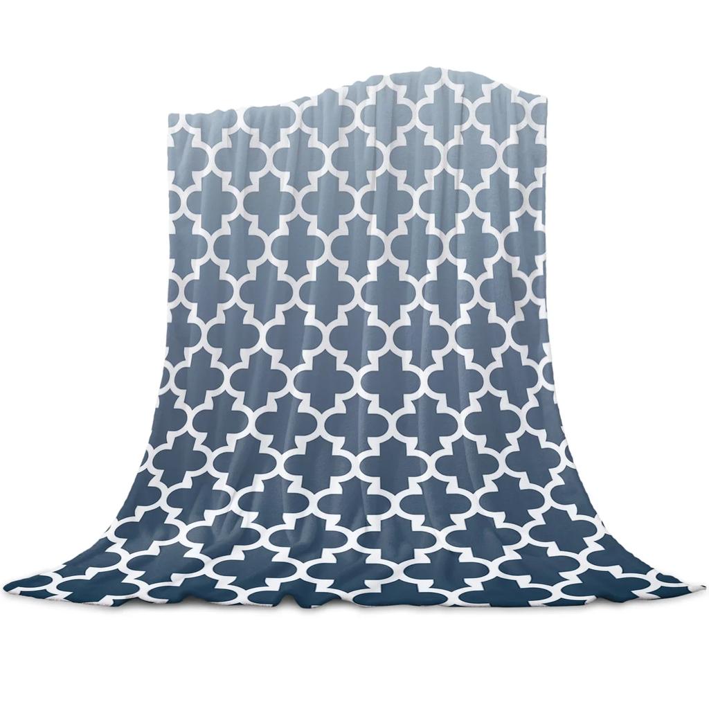 Turquoise Blue Flannel Fleece Throw Blankets Luxury Turquoise Blanket for Living Room Bedroom Sofa Couch Warm Soft Bed Blankets