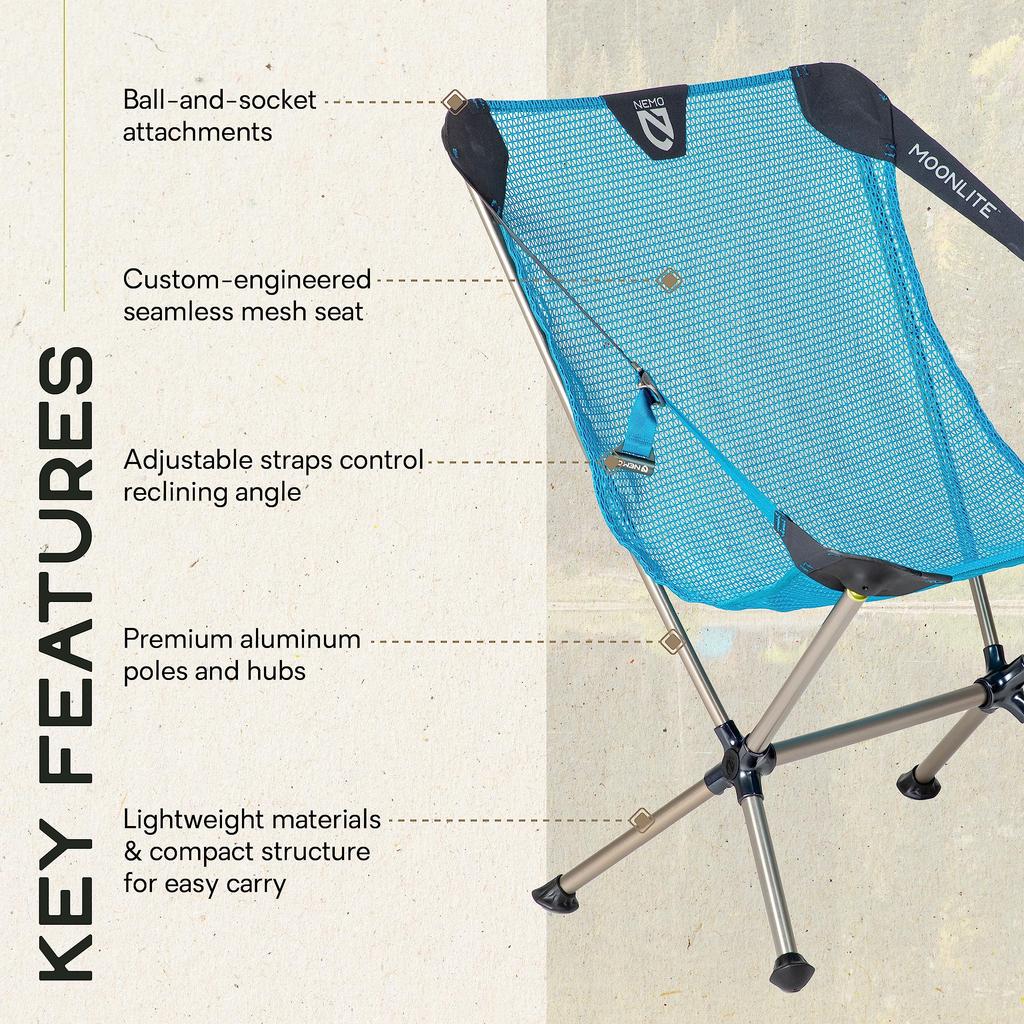 NEMO Moonlight Reclining Chair Bluebird NM-MLCH-BB