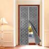 Magnetic Thermal Insulated Door Curtain – 37.4"x82.7" Self-Sealing Energy Saving Curtain for Home, Blocks Draft, Dust & Insects
