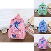 Mochila Infantil Fofa com Estampa de Desenho Lilo Angel Stitch Sorvete Bolha Amor Para Escola e Uso ao Ar Livre