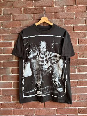 Rare 90s Nirvana Kurt Cobain Grunge Band Vintage T Shirt L Unisex T-Shirt
