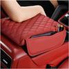 Center Console Seat Armrest Cushion Box Cover Protector With Side Pockets Use