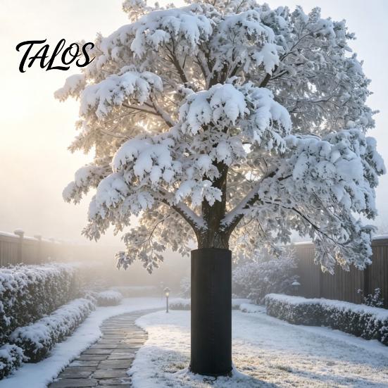 Palmenschutz Protector, Aluminiumfolien-Wickel, Stammschutz mit Kordelzug aus Oxford-Stoff, Winter-Isolierabdeckung für den Außenbereich im Garten