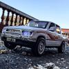 1/32 Toyota Hilux Pickup Alloy Car Model Diecasts Metal Off-road Vehicles Car Model Sound and Light Simulation Collection Kids Toy Gift