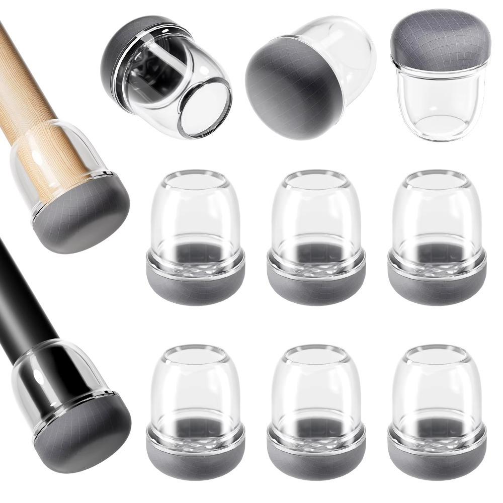 8 Pcs Wear-resistant Furniture Feet Pad Resilient Chair Leg Cover Chair Leg Silent Mat  Table