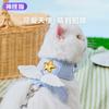 Cat Traction Rope Cat Rope Vest Type Summer Out Dog Cat Traction Anti-break Free Cat Chain Supplies