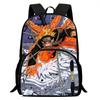 NARUTO Cartoon Anime Kids Backpack,With Adjustable Shoulder Strap & Front Pocket,Lightweight & Durable,for Boys & Girls Age 6-10