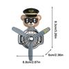 Airplane Car Air Freshener Airplane Shape Freshener Vent Clip Car Fragrance Odor Removal Rotating Fan Vehicle Interior Ornament
