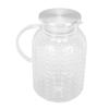 1.8L Capacity Clear Beverage Pitcher Heat Proof Heat Proof Pitcher  For Beverage Service