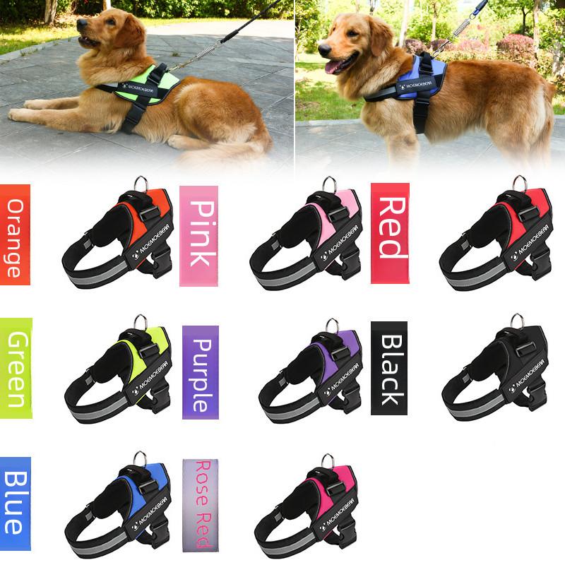 Durable K9 Dog Harness With Reflective Straps Ideal For Safe Outdoor Activities