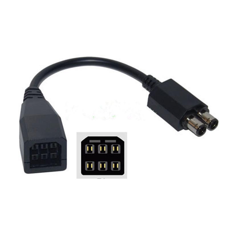 

Xbox 360 One E Slim to Thick Power Supply Adapter Cable чорний