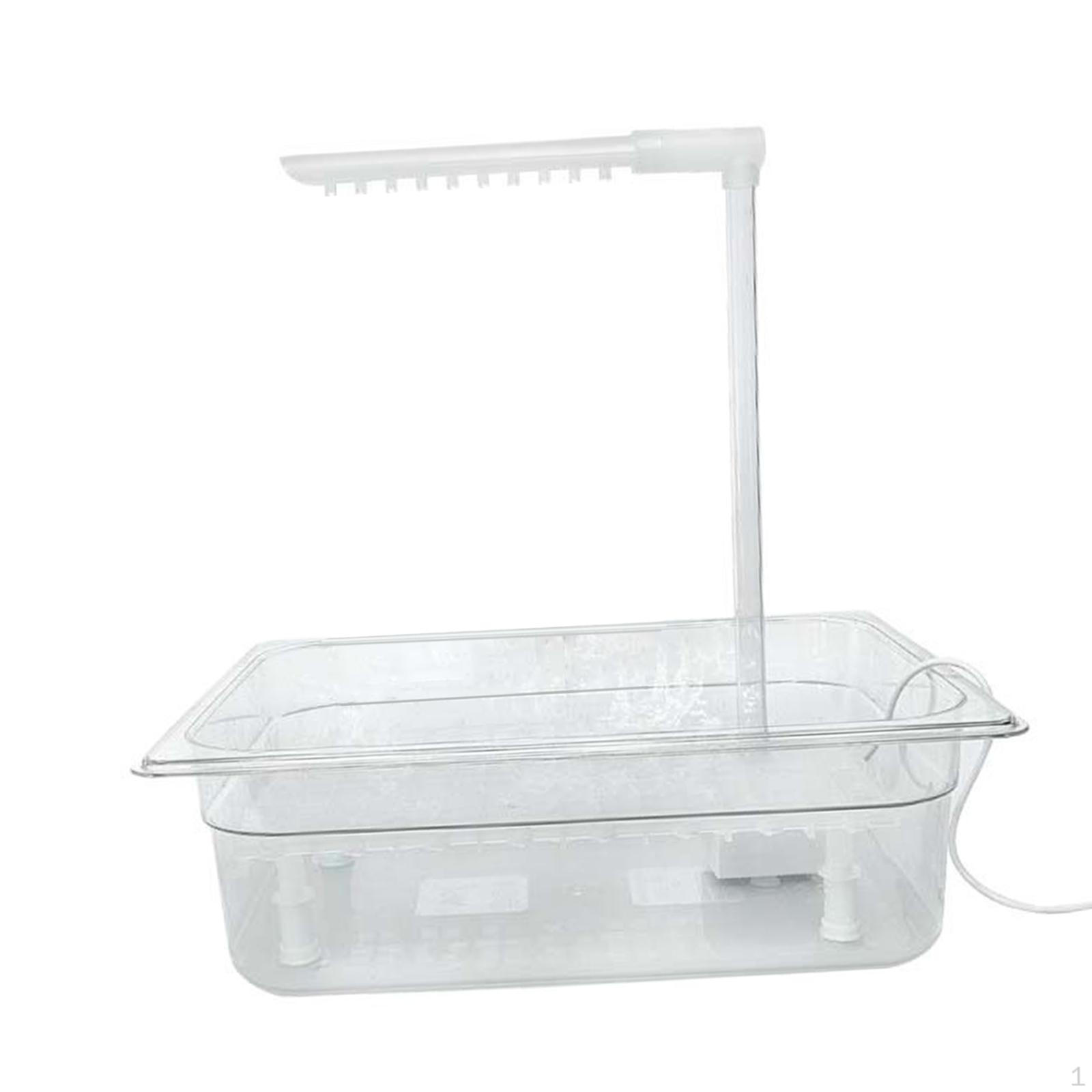 

Ванночка для купания попугаев с дозатором воды и циркулирующим краном