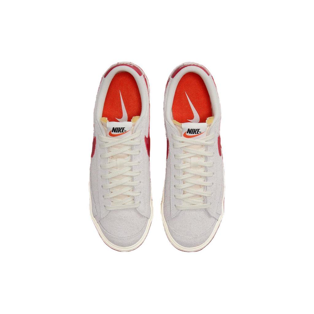 Nike Scarpe da Donna Blazer Low '77 Vintage Bianche Rosse FQ8060-100