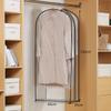 Simplified Wardrobe Clothes Cover Peva Transparent Garment Bag For Indoor Closet Organization