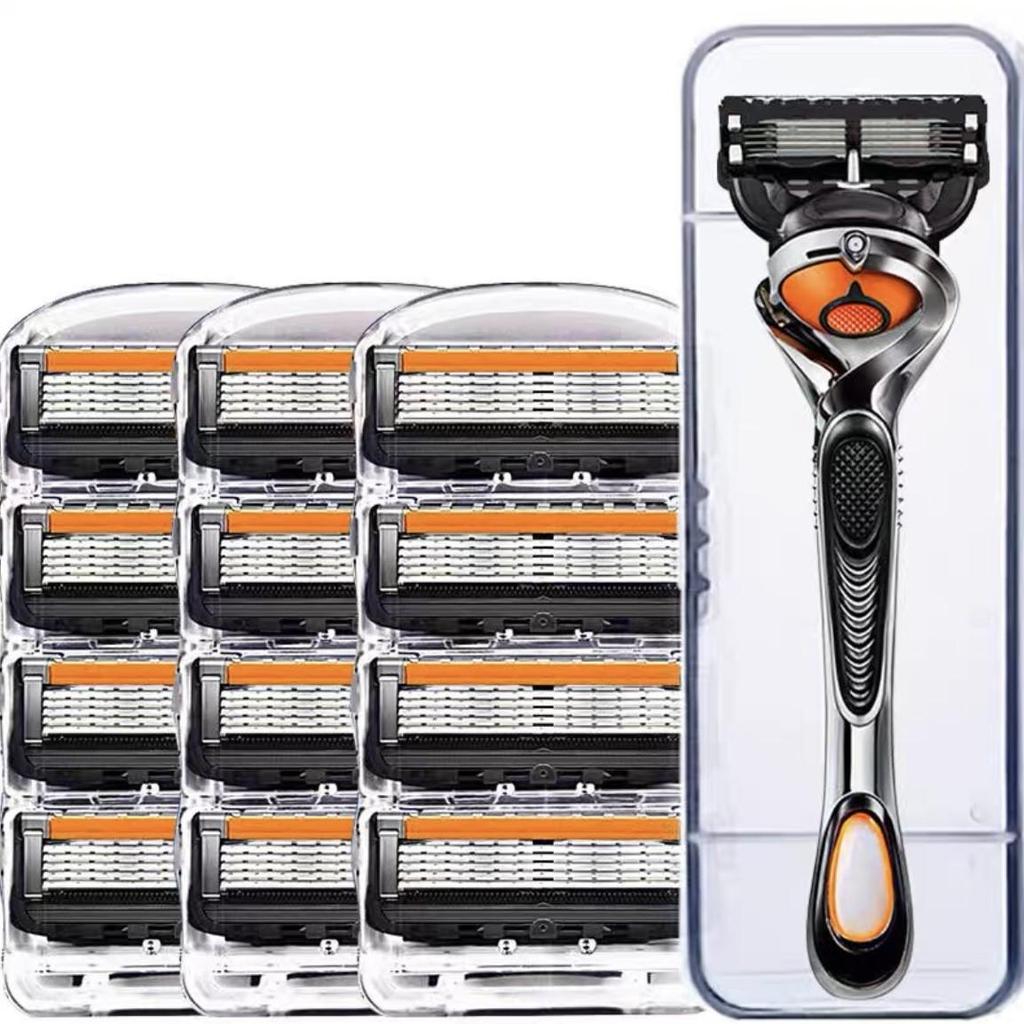 Five-Layer Retro Razor with Ultra-Thin, Anti-Scratch Stainless Steel Blades for Sharp, Durable Hair Removal