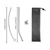 Camping Lantern Stand Light Hanger Outdoor Picnic Yard Portable Lawn Lamp Pole Lamp Post for Beach BBQ Summer Work Light Yard