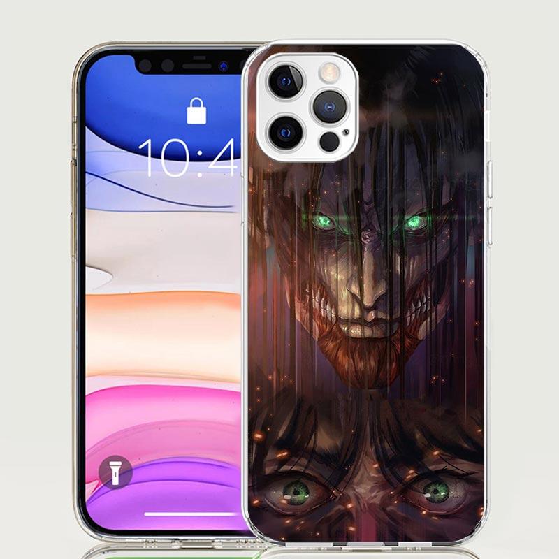 Attack-Titan Rumbling Phone Case For iPhone 17 Air 16 15 Plus 11 14 Pro Max 13 Mini 12 7 8 + SE Pattern Art Customized Cover 17