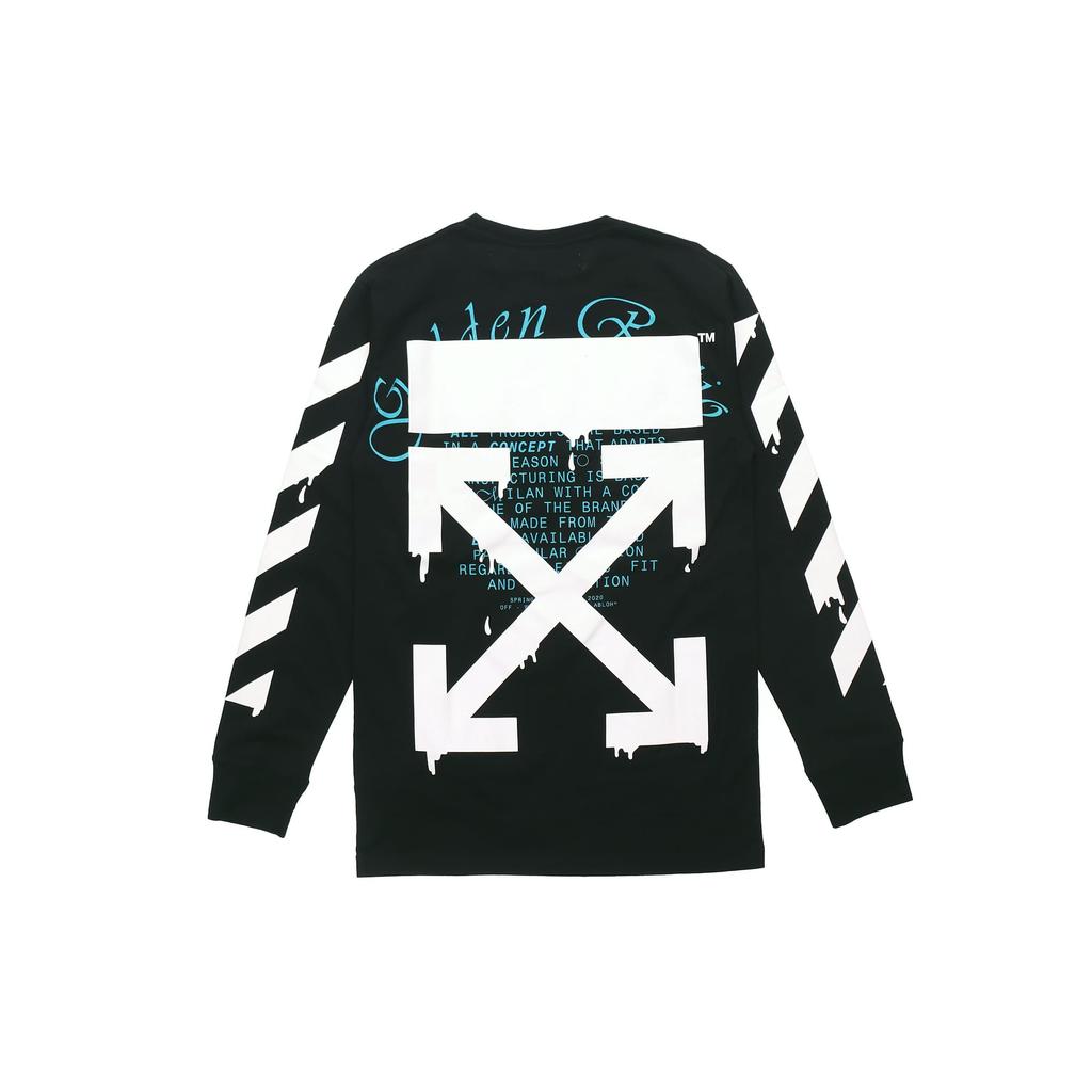 OFF WHITE SS20 T Shirt Men's Black OMAB001R201850051001