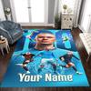 Haaland (112) Customize Text Floor Rug Office Rug Suitable for Hallway Kitchen Balcony Foyer Anti-slip Rug Decorate Offices Spiritual Gift
