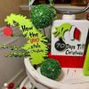 Christmas-themed Christmas Ornaments; Tray Decorations -pvc Christmas Ornaments 6pcs; The Perfect Christmas Tradition!