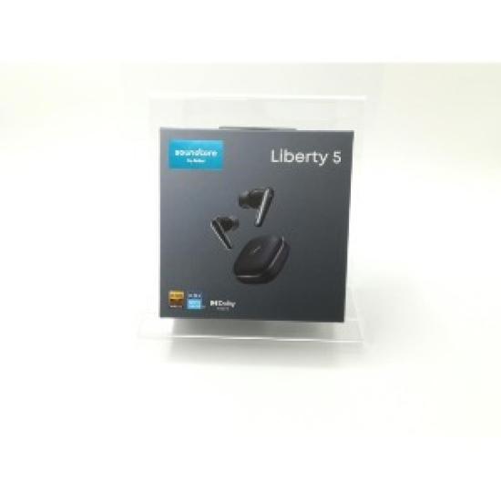 

Наушники-вкладыши Anker Soundcore Liberty 5 True Wireless (открытая коробка) – Полуночный черный (Адаптивное шумоподавление ANC 3.0, Dolby Audio, Bluetooth 5.4) чёрный