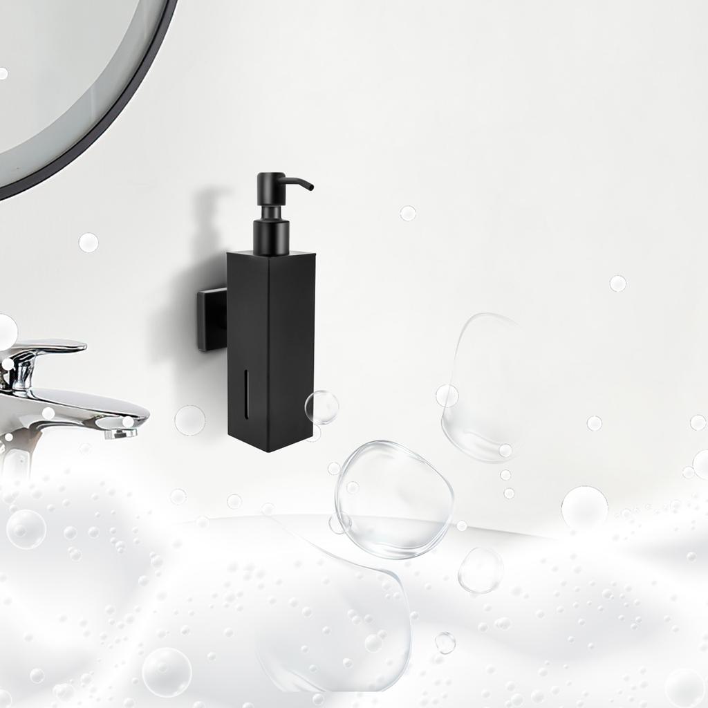 Stainless Steel Wall Mounted Hand Soap Dispenser Manual Soap Dispenser Hotel Liquid Soap Dispenser Home Bathroom Accessories